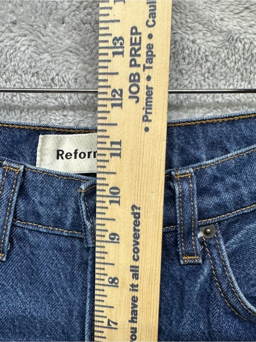 Reformation Julia High Cigarette Jeans Women’s Size 25 Flores Wash Made in USA - Picture 6 of 10